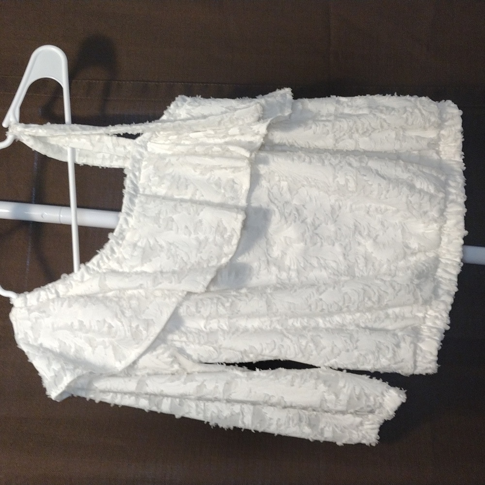 LC Lauren Conrad Off shoulder  waist Top